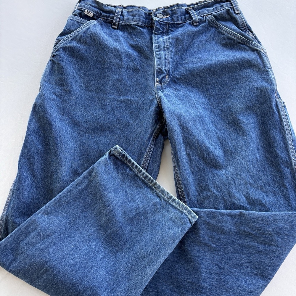 Carhartt FRB13 FR Denim Work Jeans 36x30 NFPA 2112 NFPA 70E‎ ATPV 10.0 - Picture 3 of 16